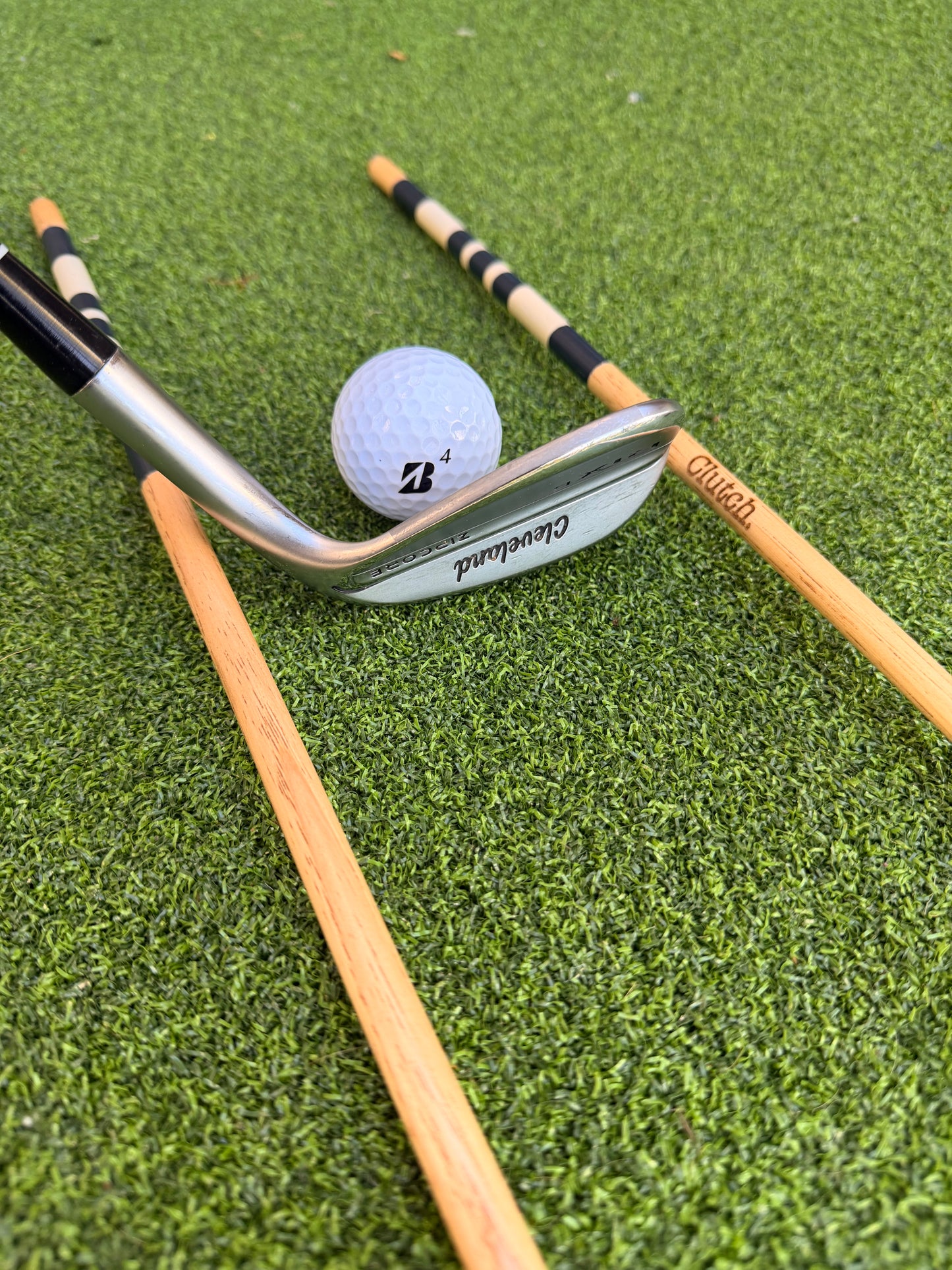 Hickory Alignment Sticks - Midnight Fairway